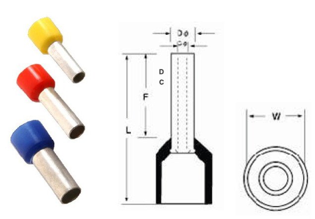 Insulated Cord End Sleeves