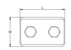 Oblong Junction Clamps