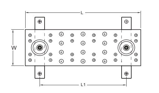 Telecommunication Grounding Earth Bar