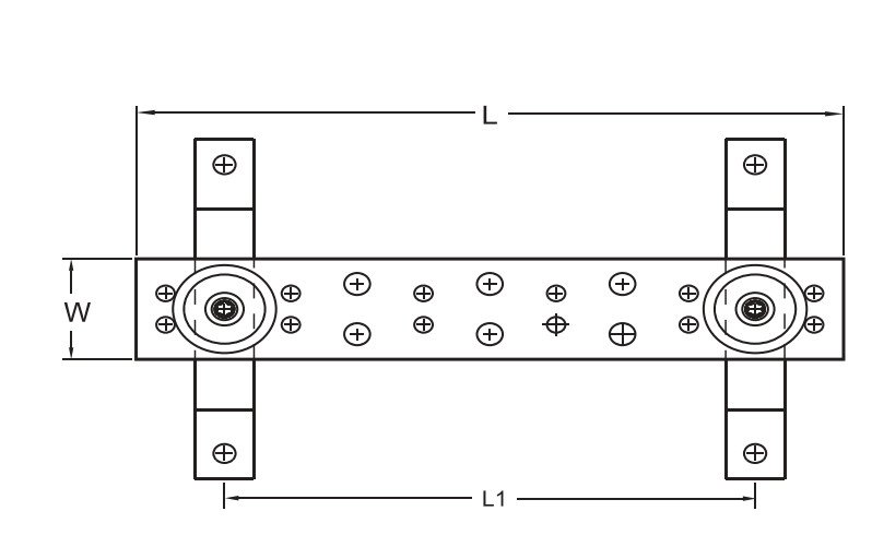 Telecommunication Grounding Earth Bar